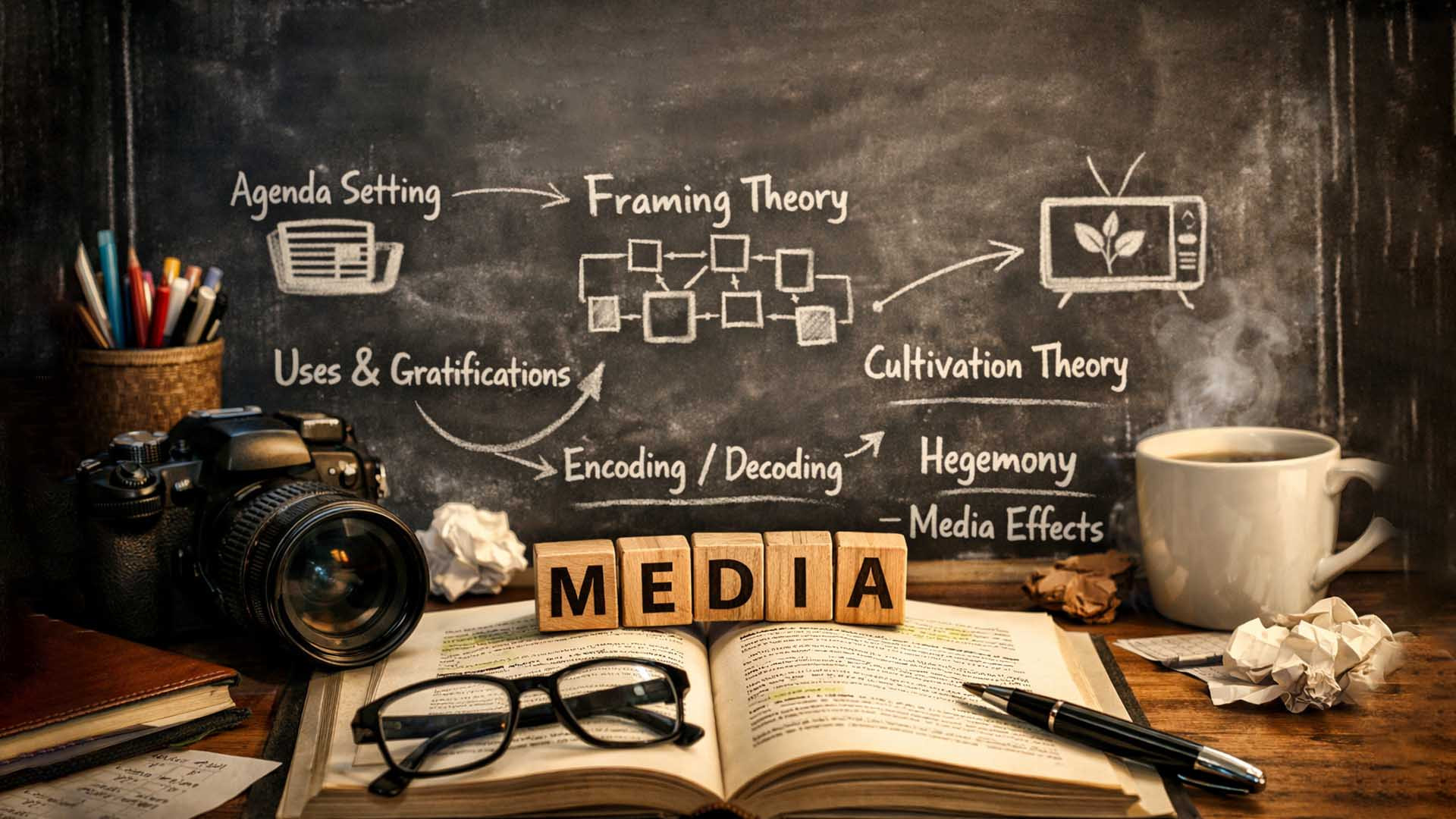 نظریه‌ها و چارچوب تحلیلی رسانه